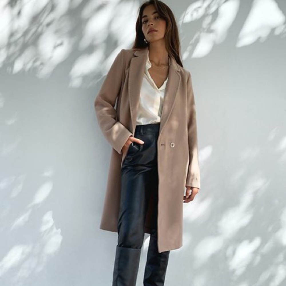 Aritzia Babaton stedman LINED-S dovetail taupe - Picture 5 of 5